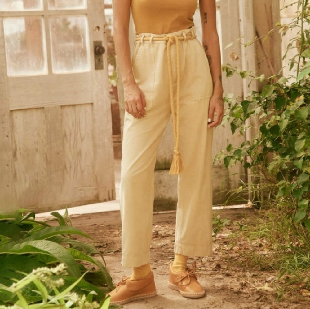 THE GREAT. NWT The Voyager Pants Safari Pants Cargo - Picture 3 of 16